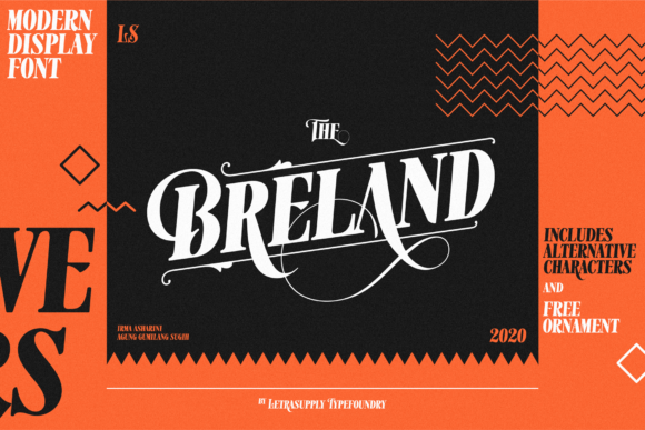 Breland: A Display Font for Sophisticated Brand Identity Projects