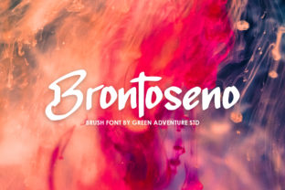 Brontoseno: A Unique Display Font for Creative Web Design