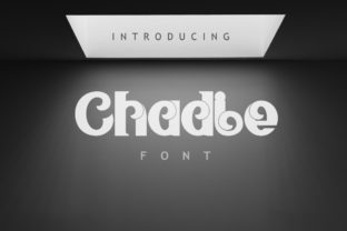 Chadie: A Fun and Elegant Display Font for Makers