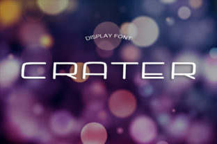 Crater: A Futuristic Display Font for Standout Web Design
