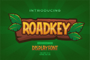 Discover the Charm of Roadkey: A Fun and Cute Display Font