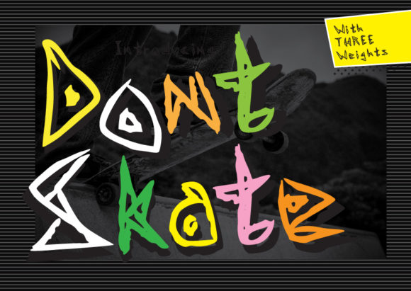 Don t Skate: The Perfect Retro Display Font for Modern Marketers