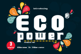 Eco Power: A Versatile Display Font for Web Design