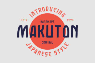 Elevate Your Brand with Makuton: A Modern Display Font