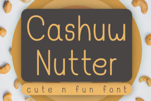 Enhance Your Brand with Cashuw Nutter Font