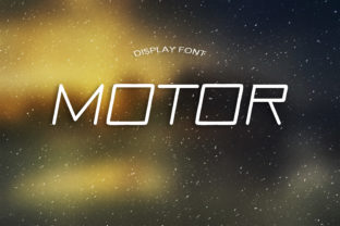 Enhance Your Brand with the Unique Charm of Motor Font
