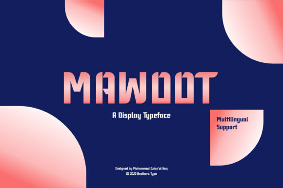 Enhance Your Campaigns with Mawoot Display Font