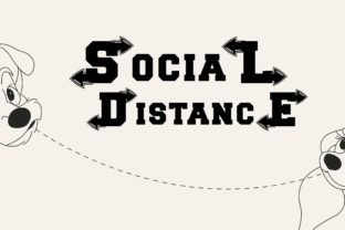 Explore Social Distance: A Friendly and Modern Display Font