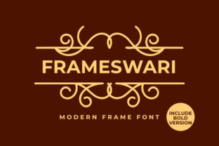 Frameswari: A Charming Dingbats Font for Stunning Visuals