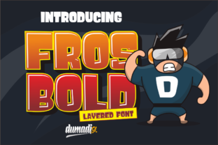 Fros Bold: A Unique and Funny Display Font for Web Design