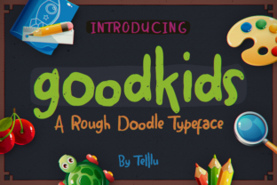 Goodkids: A Playful Display Font for Creative Publishing