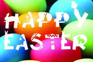 Happy Easter: A Charming Display Font for Creative Projects
