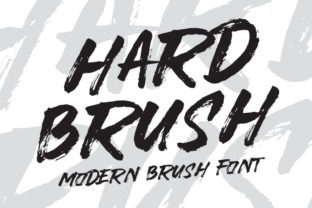 Hardbrush: A Must-Have Display Font for Creative Projects