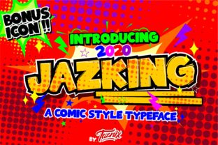 Jazking: The Bold and Fun Display Font for Creative Projects