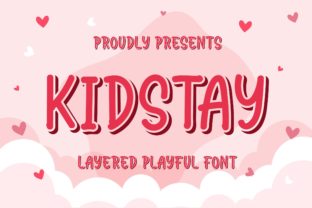 Kidstay: The Charming Display Font for Outstanding Designs