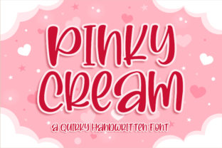 Pinky Cream: A Sweet and Adorable Font for Creative Branding