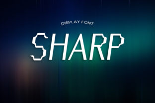 Sharp: A Display Font for Eye-Catching Branding
