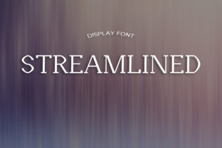 Streamlined: A Display Font for Elegant Web Design