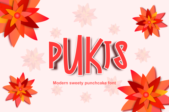 Transform Your Brand with Pukis: A Charming Display Font