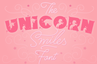 Unleash Creativity with Unicorn Smiles Font